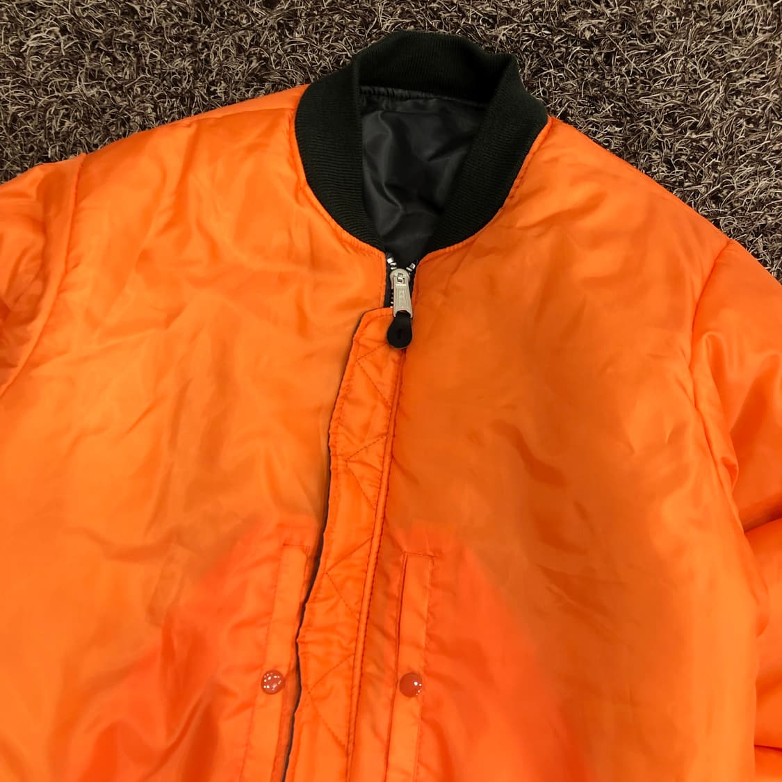 로스코 리버시블 나일론 봄버 MA-1 플라이트 항공 점퍼 상품이미지5