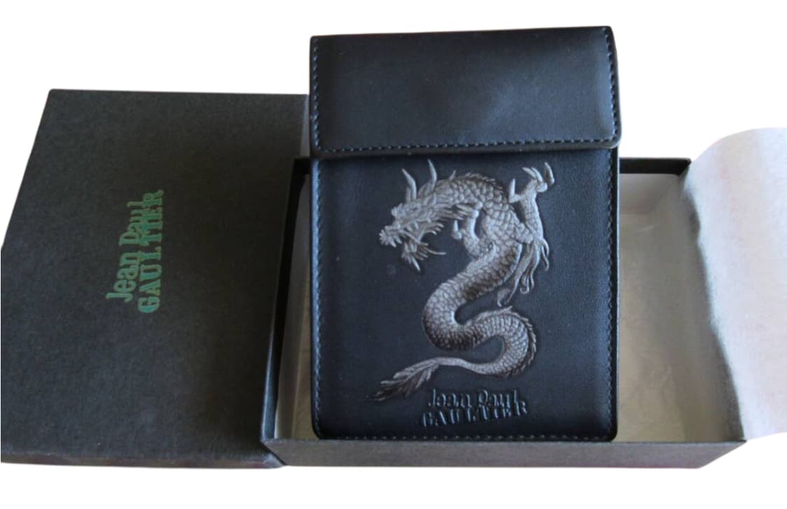 장폴고티에 드래곤 가죽 시가렛케이스 가방 새제품 y2k 상품이미지2