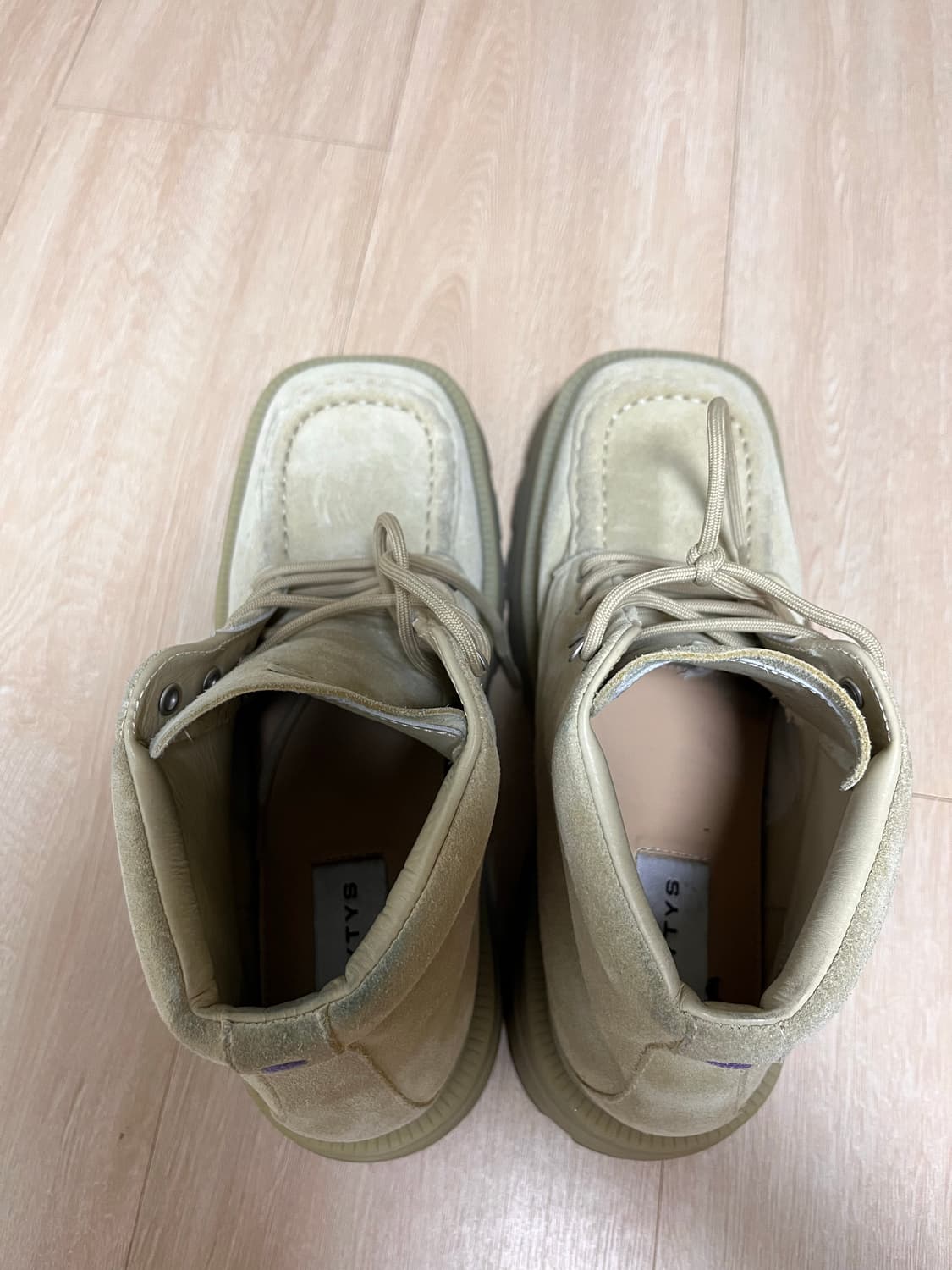 이티스 샌드 스웨이드 부츠 42사이즈 상품이미지4