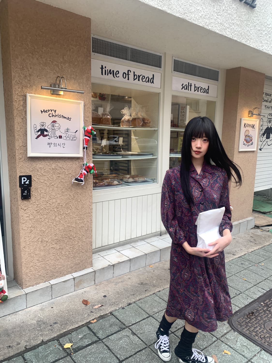 Oriental Collar Shirts Dress 상품이미지6