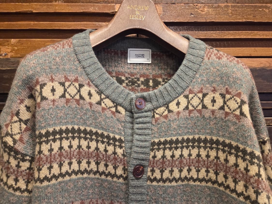 어나더오피스 페어아일니트 가디건 상품이미지8