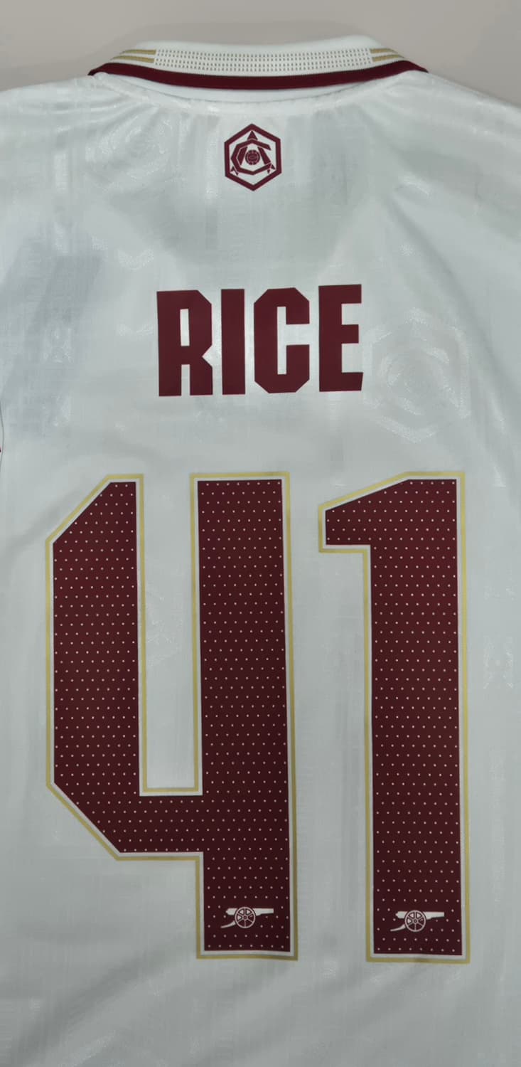 25-26 아스날 써드킷 데클란 라이스 긴팔 유니폼 L 상품이미지6