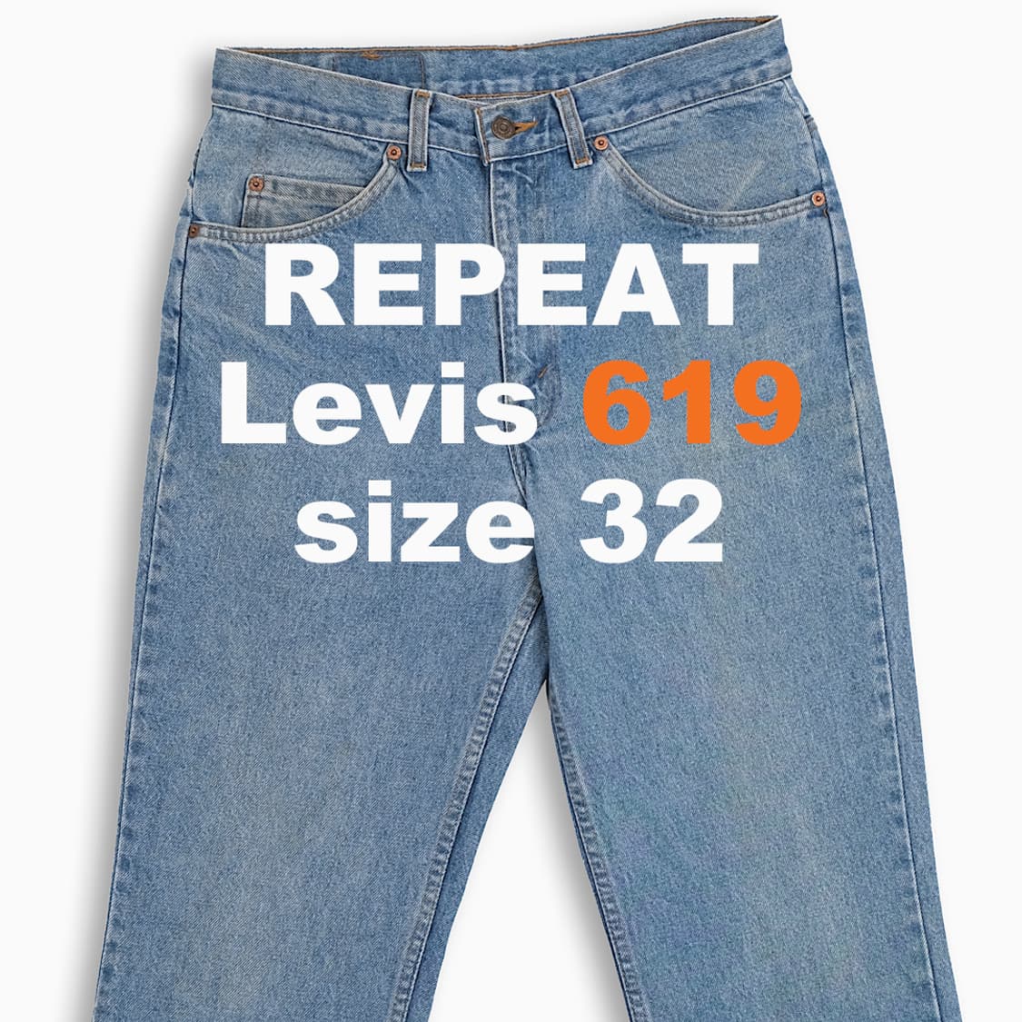 리바이스 619 오렌지탭 중청 90s 32 인치 OR6193305 상품이미지1