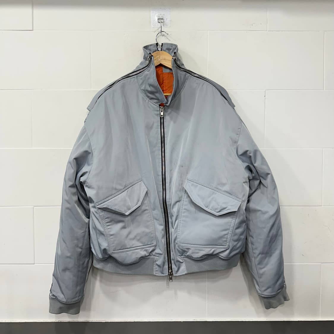 보세 멀티지퍼 봄버 자켓 상품이미지1