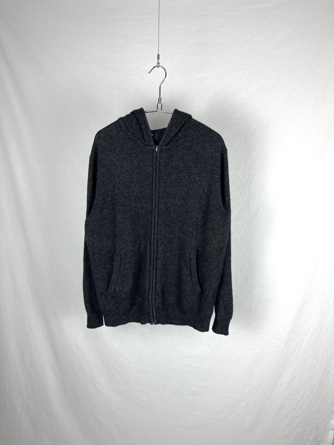 Uniqlo 울 혼방 니트 후드집업 상품이미지1