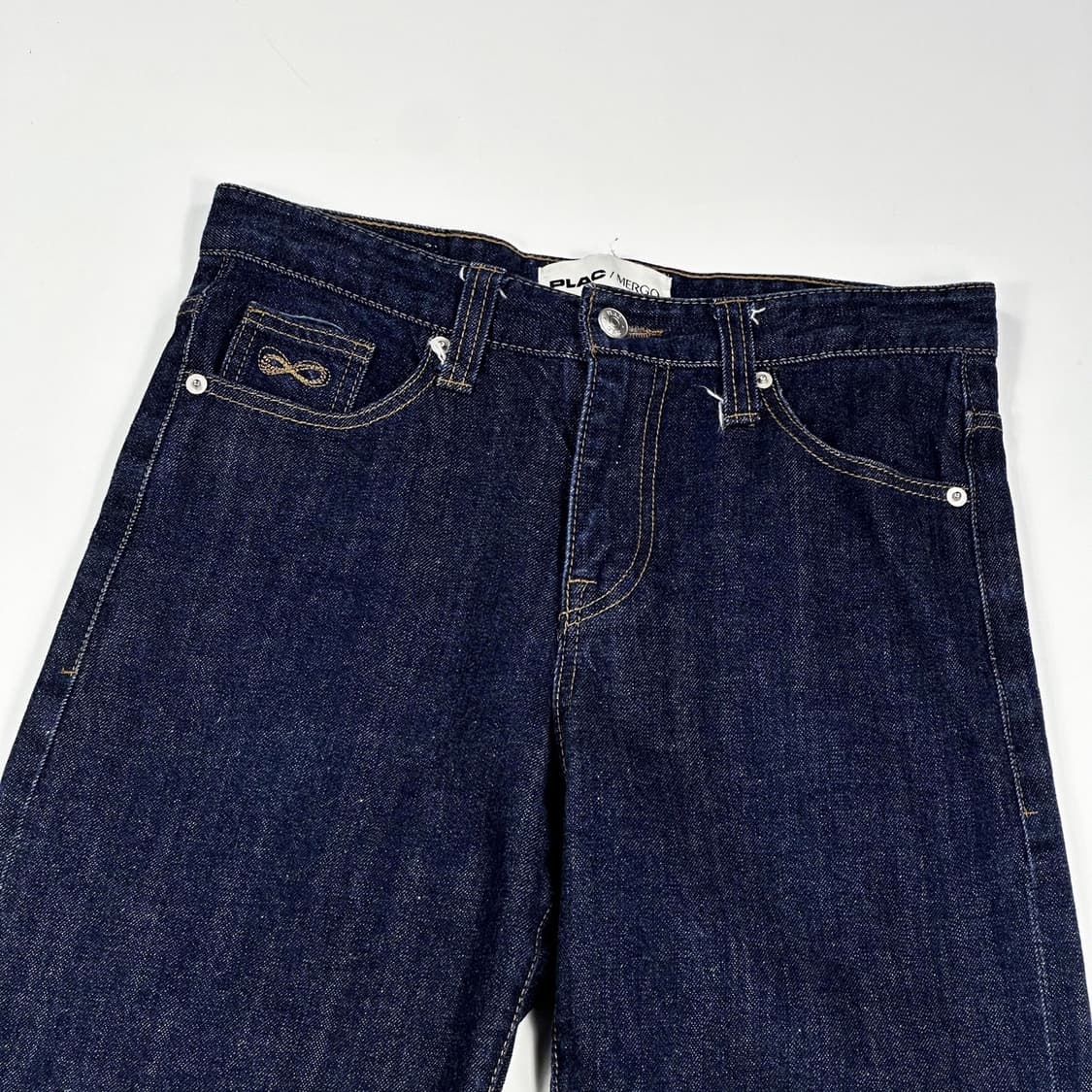 플랙진 x 메르고 콜라보 일자 데님 팬츠 (30인치) 상품이미지4