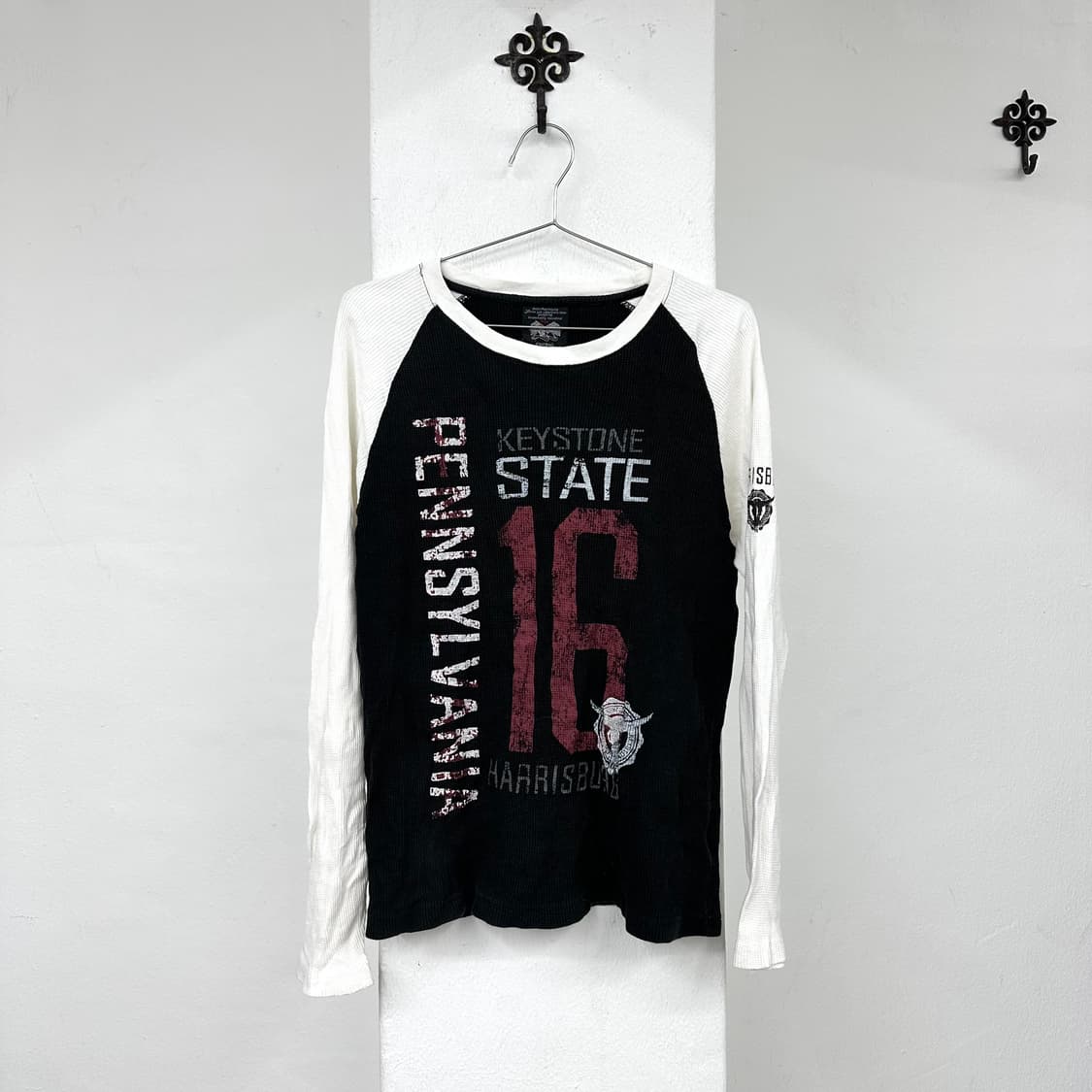 lettering nagrang knit sleeve  상품이미지3