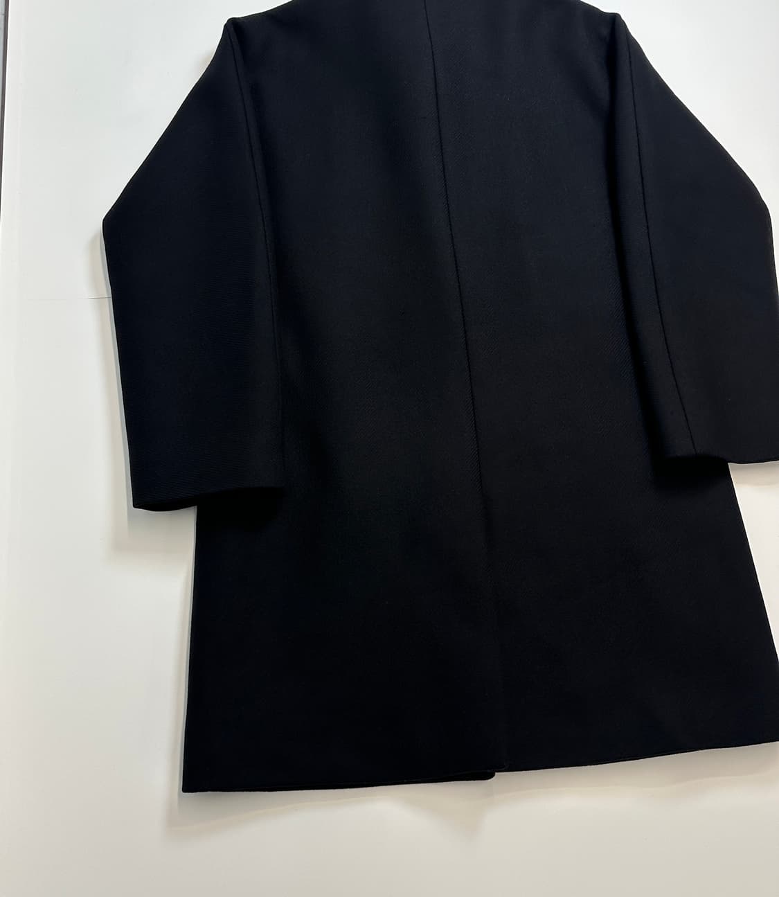 cos 코스 스플릿 울 카코트 블랙 38 상품이미지5