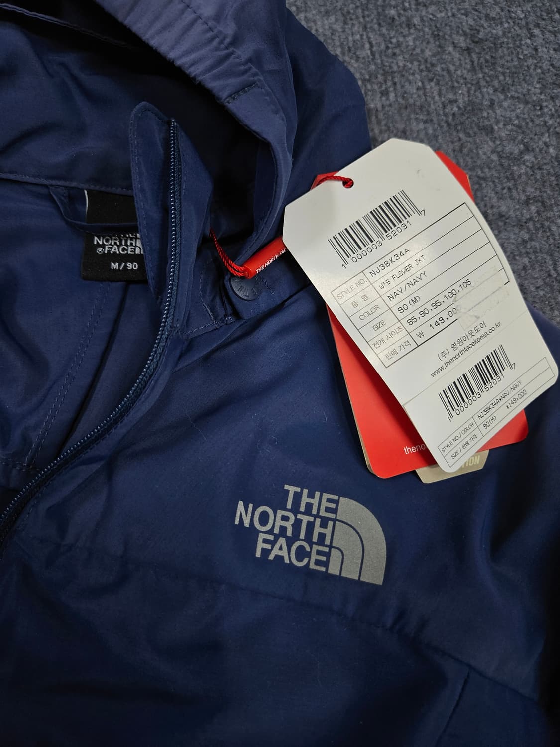 노스페이스 플라워 바람막이 급처 상품이미지5