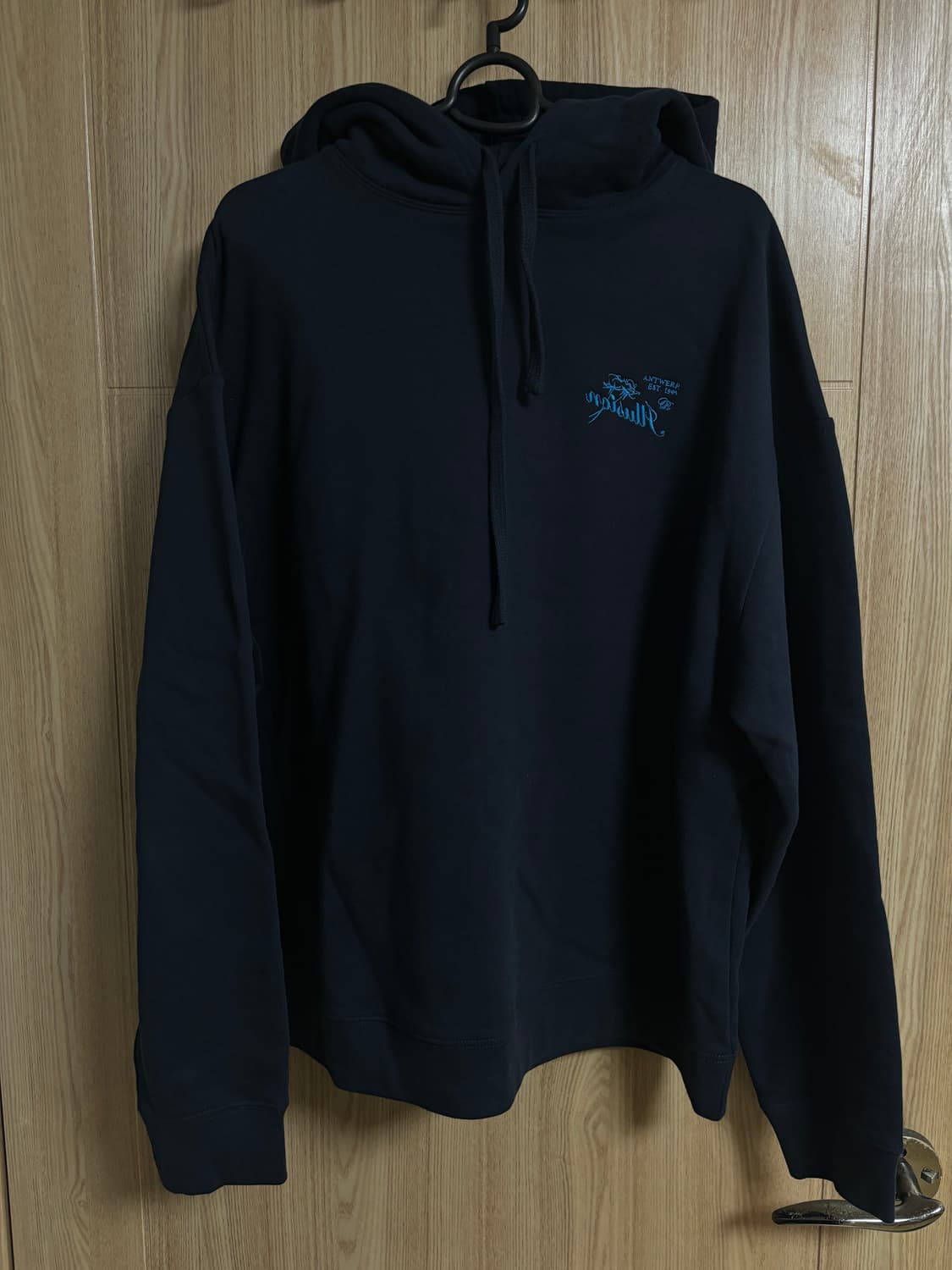 라프시몬스 후디 네이비 상품이미지4