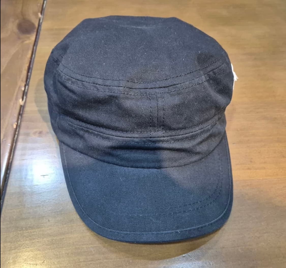 블랙 밀리터리 캡 상품이미지3