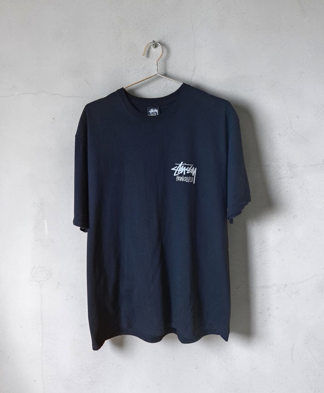 스투시 Honolulu 로고 반팔 블랙 XL 상품이미지2