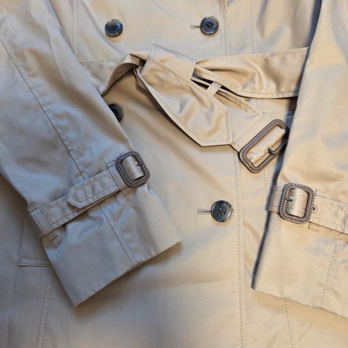 United Arrows 그린라벨 릴렉싱 트렌치 코트 M 상품이미지5