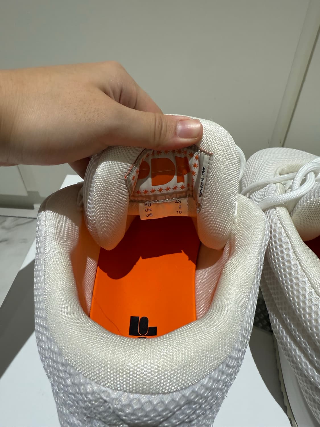 PDF 화이트 매쉬 스니커즈 43 상품이미지5