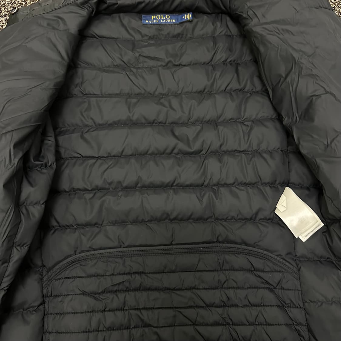 POLO 폴로 랄프로렌 여성 덕다운 양가죽 패딩 블랙 상품이미지7
