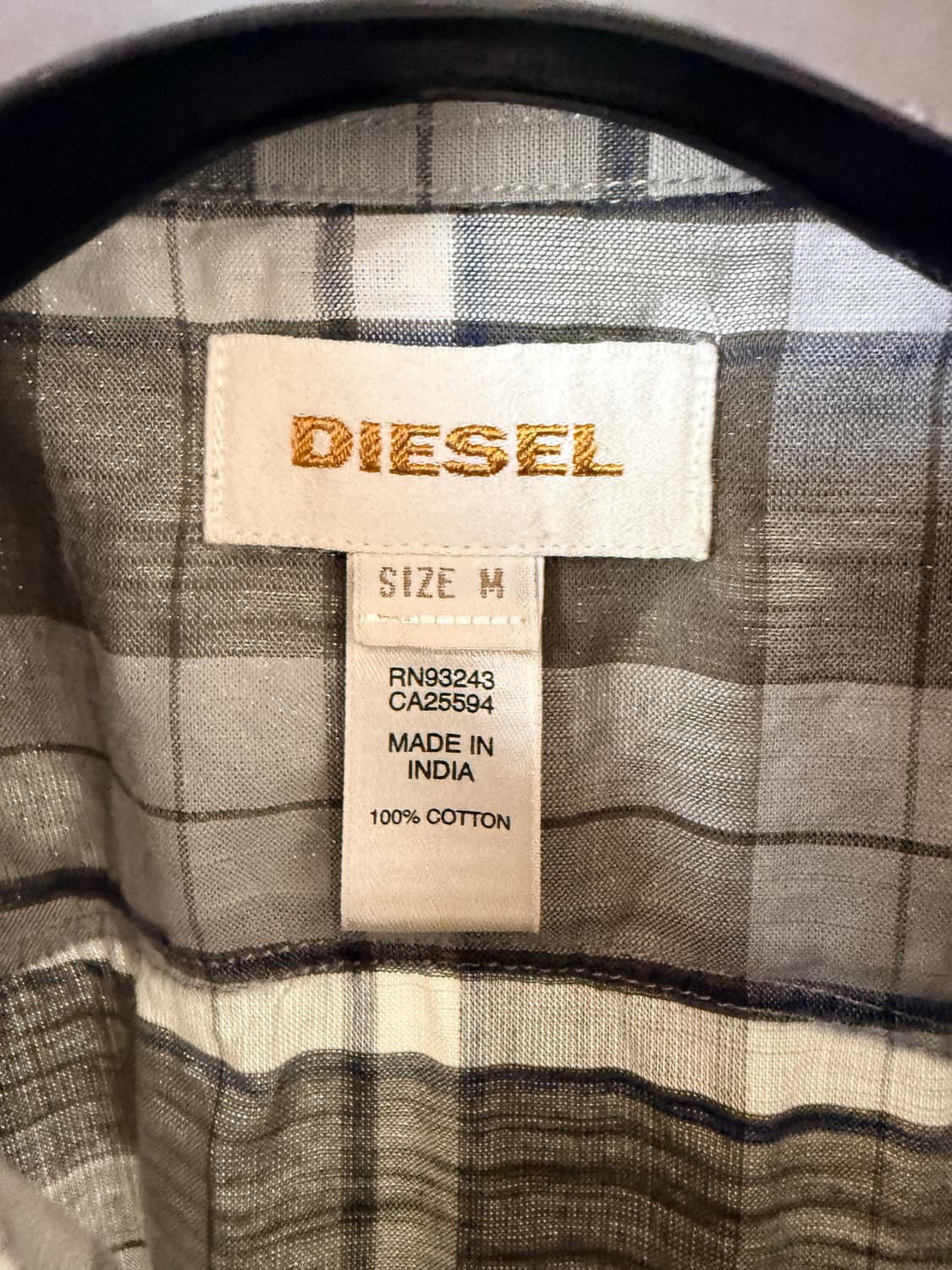 디젤 웨스턴 셔츠 상품이미지5