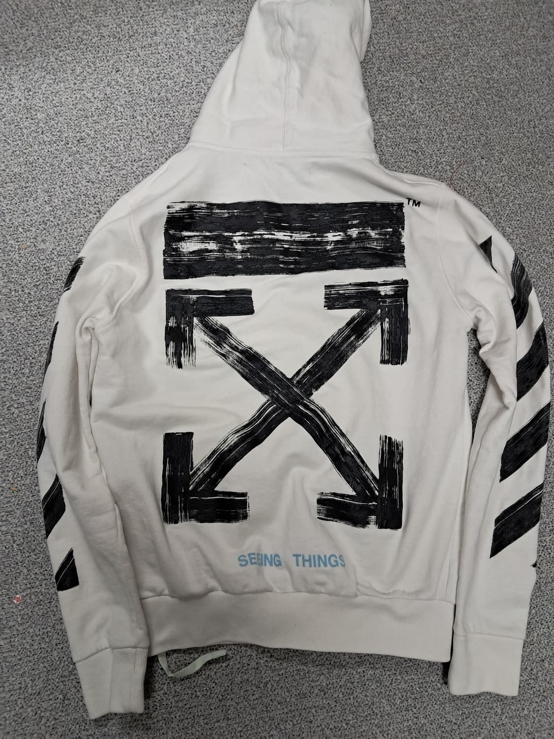 오프화이트  후드집업 상품이미지2