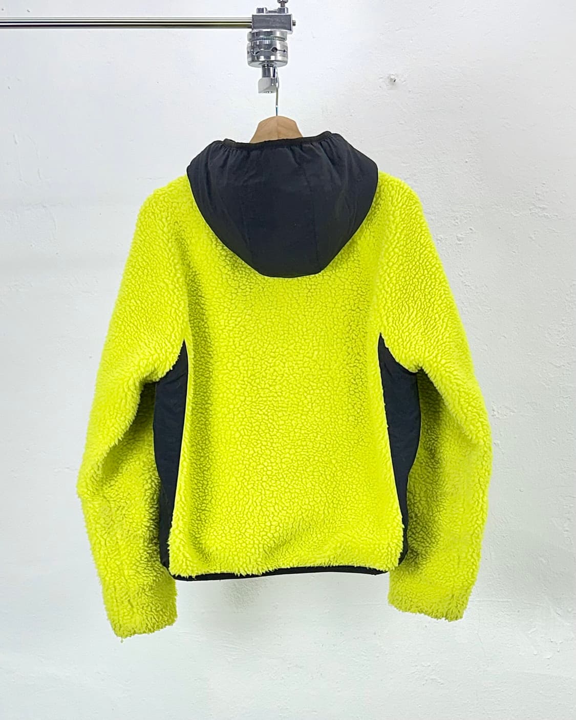 스투시 라임 셰르파 패널드 후디 자켓 상품이미지6