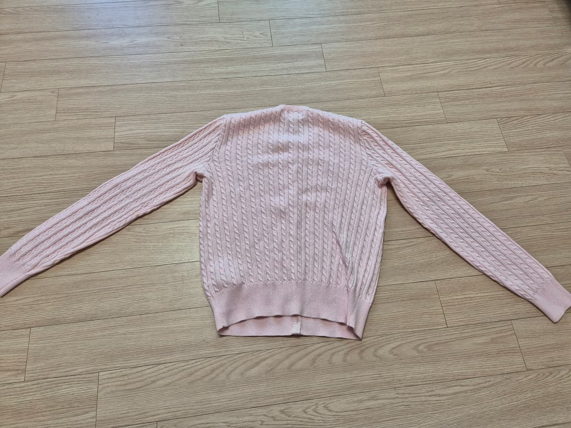 폴로랄프로렌 핑크 케이블 코튼 가디건 XL 상품이미지7