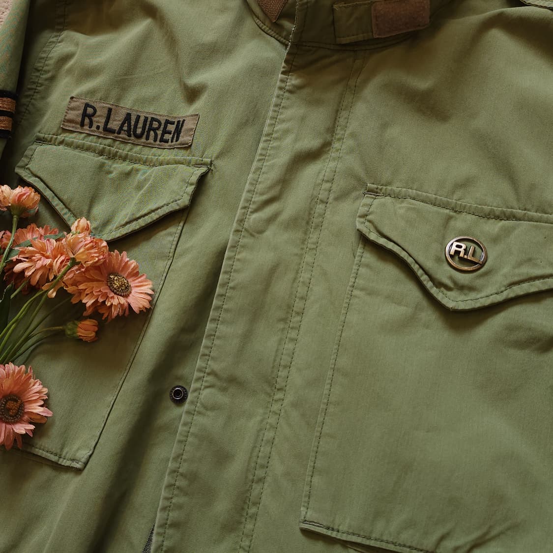 폴로 데님앤서플라이 필드자켓 밀리터리 야상 m65필드 미군자켓 L 상품이미지9