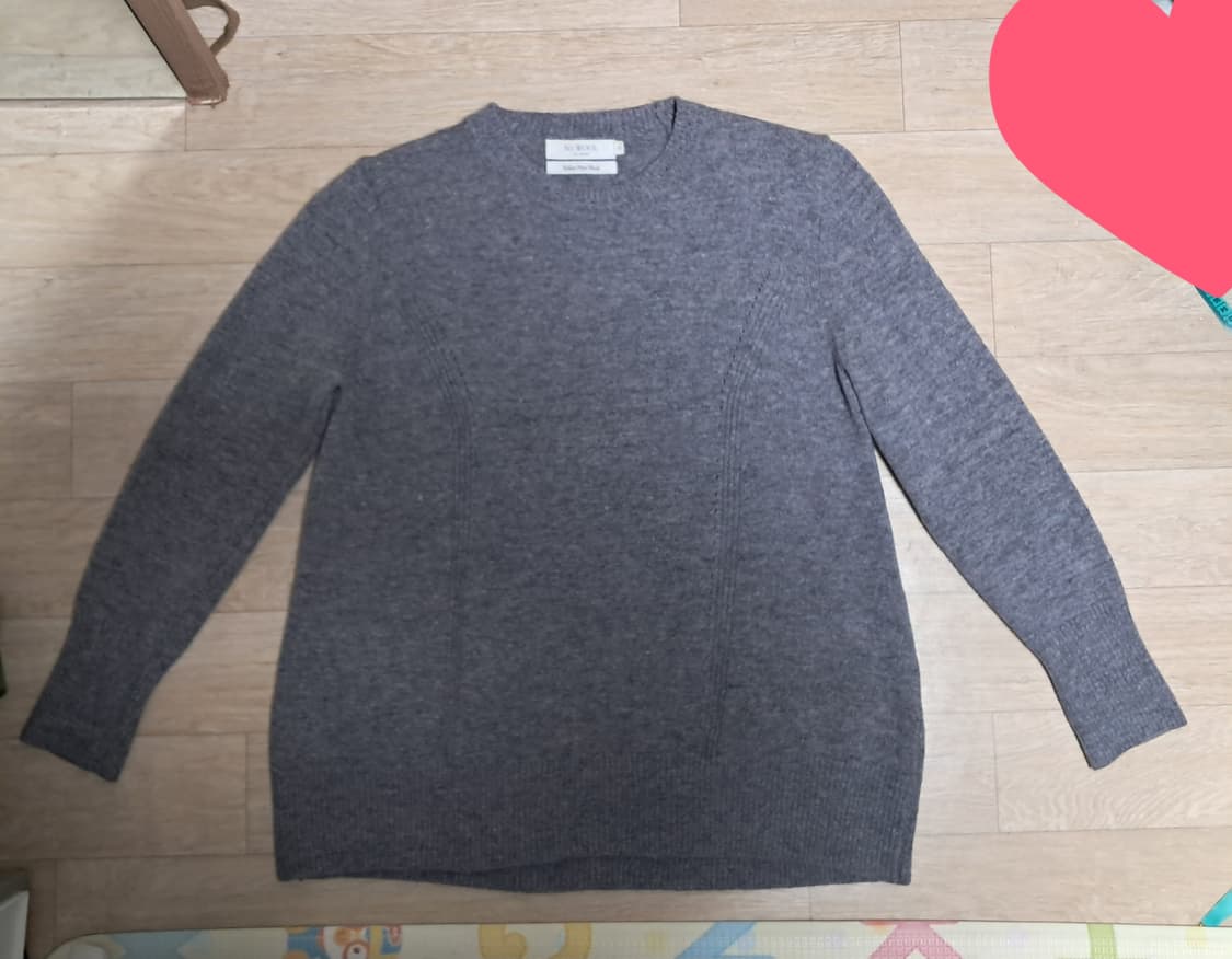 SO,WOOL 쏘울 이탈리아 퓨어 울 100% 니트 55~66 상품이미지5