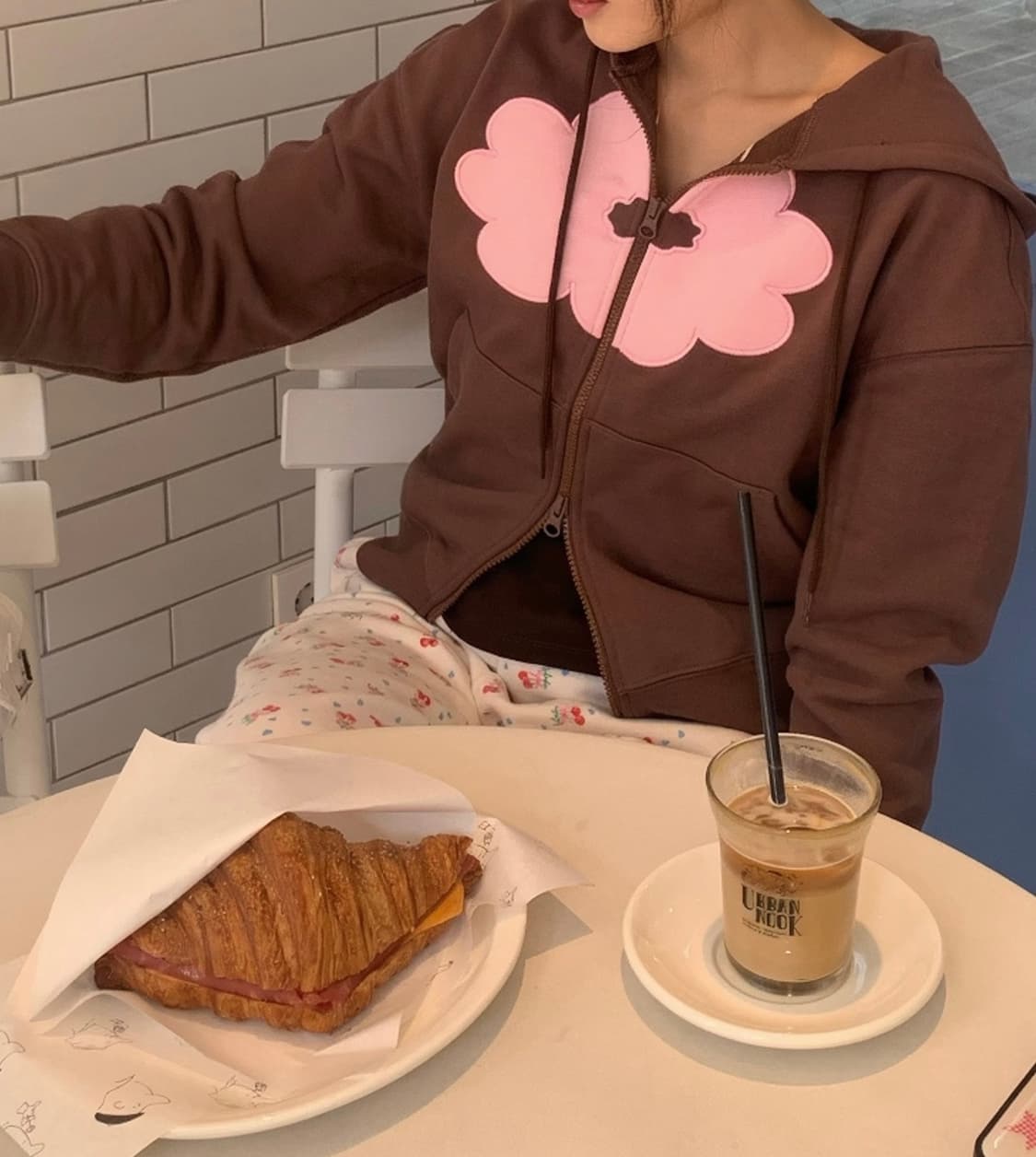 (새상품) 데이지신드롬 봄신상 후드집업 상품이미지3