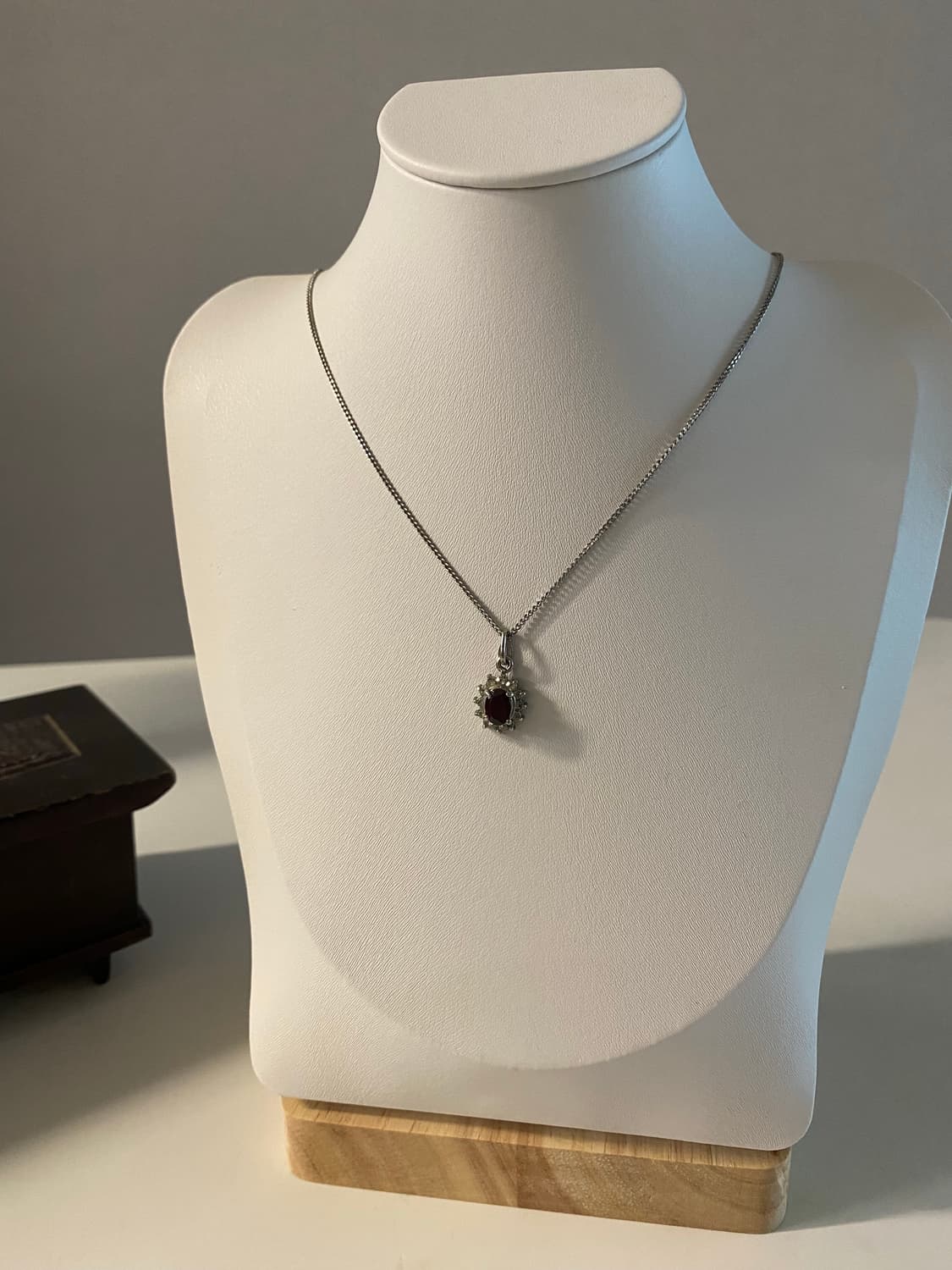 빈티지 가넷 탄생석 목걸이 상품이미지6