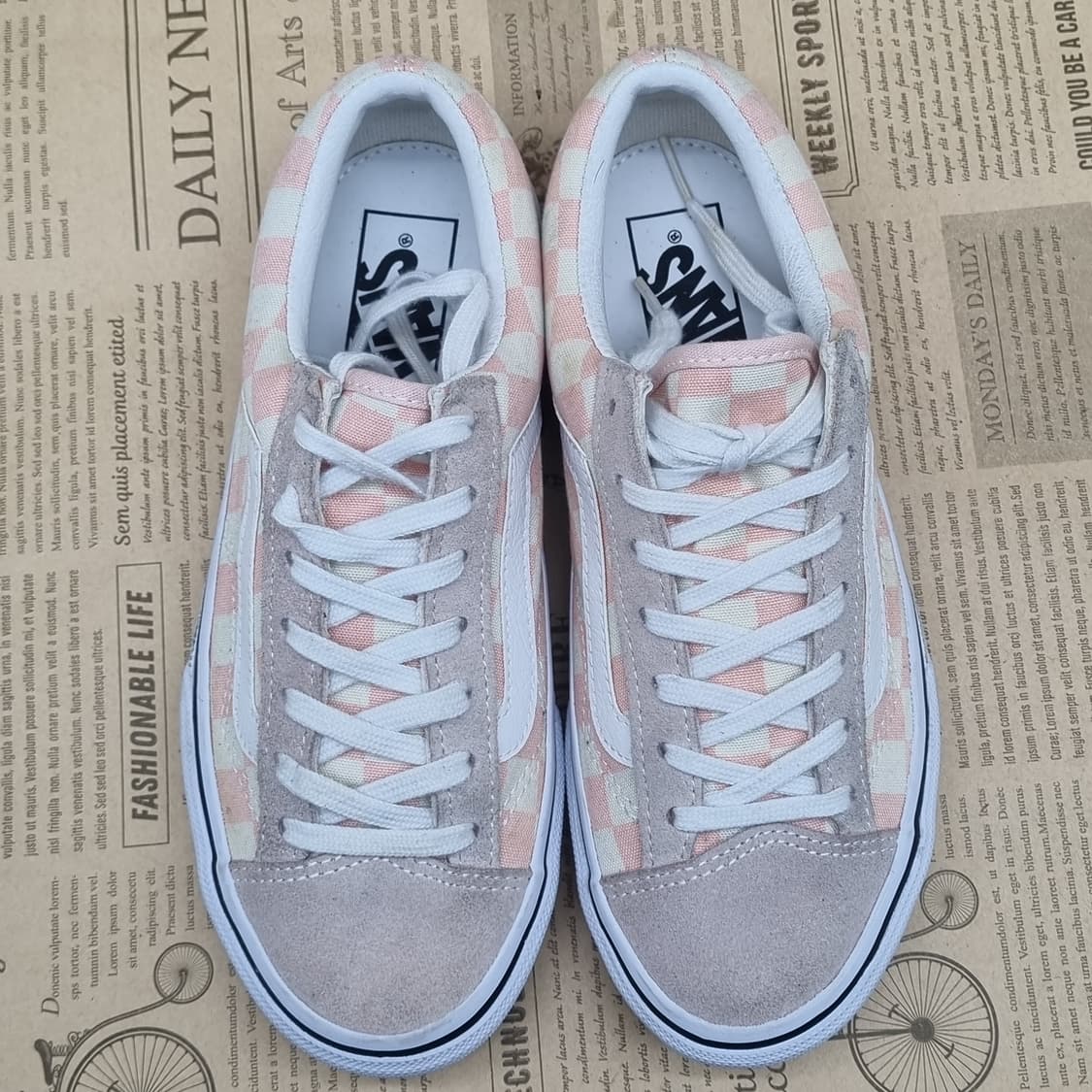 반스 올드스쿨 체커보드 스니커즈220 상품이미지2