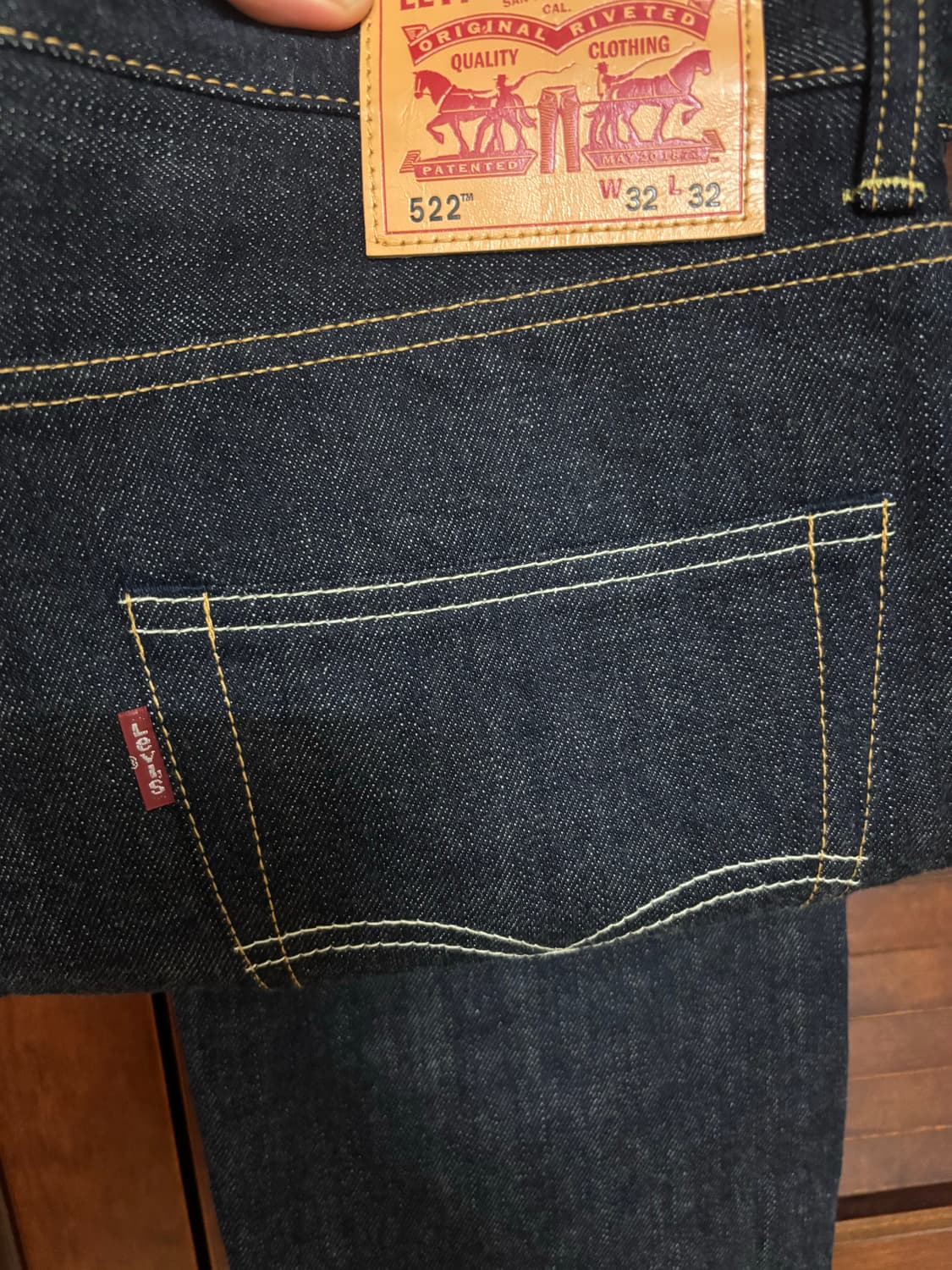 준야와타나베 리바이스 패치 진 M 상품이미지2