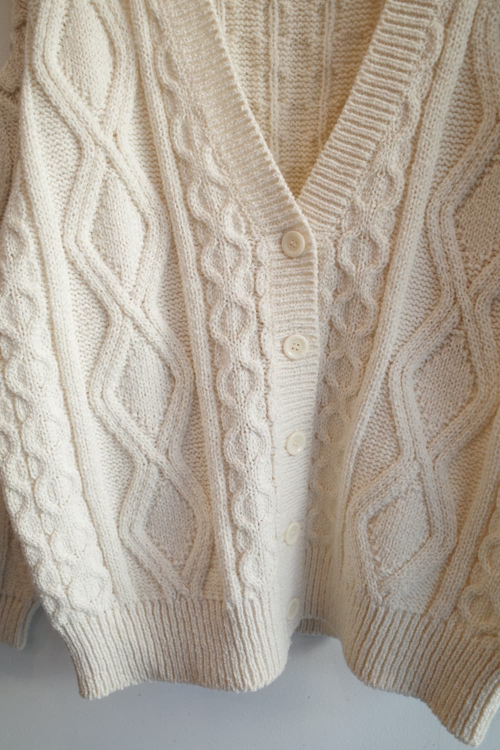 Japan brand 케이블 울 가디건  상품이미지4
