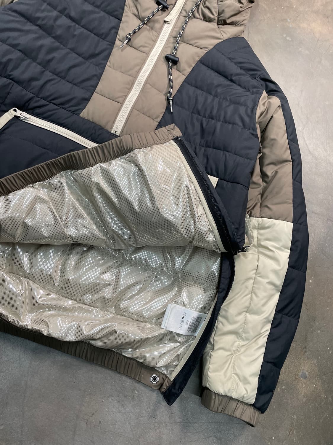 컬럼비아 컬러블록 아노락 패딩 상품이미지4