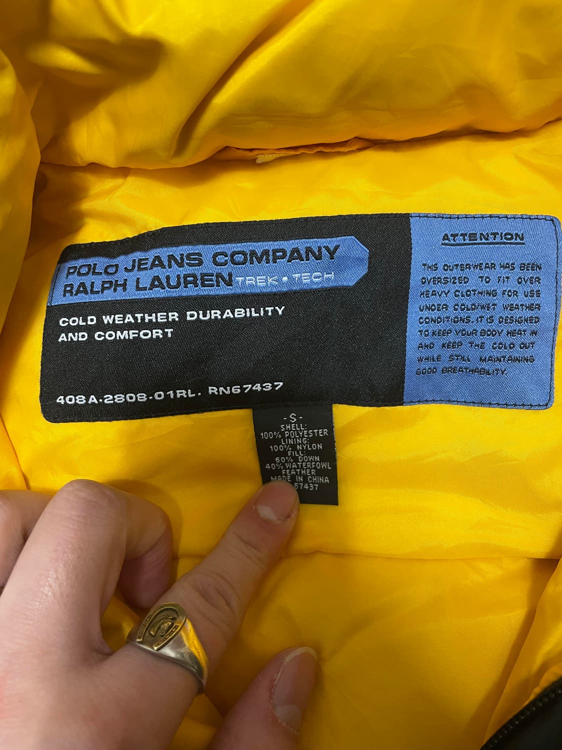 Polo Jeans - 덕다운 패딩 (S 추천) 상품이미지3