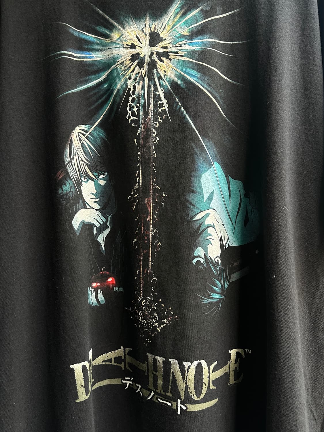 00's OG 데스노트 티셔츠 야가미라이토 류크 빈티지 밴드 티셔츠 상품이미지4