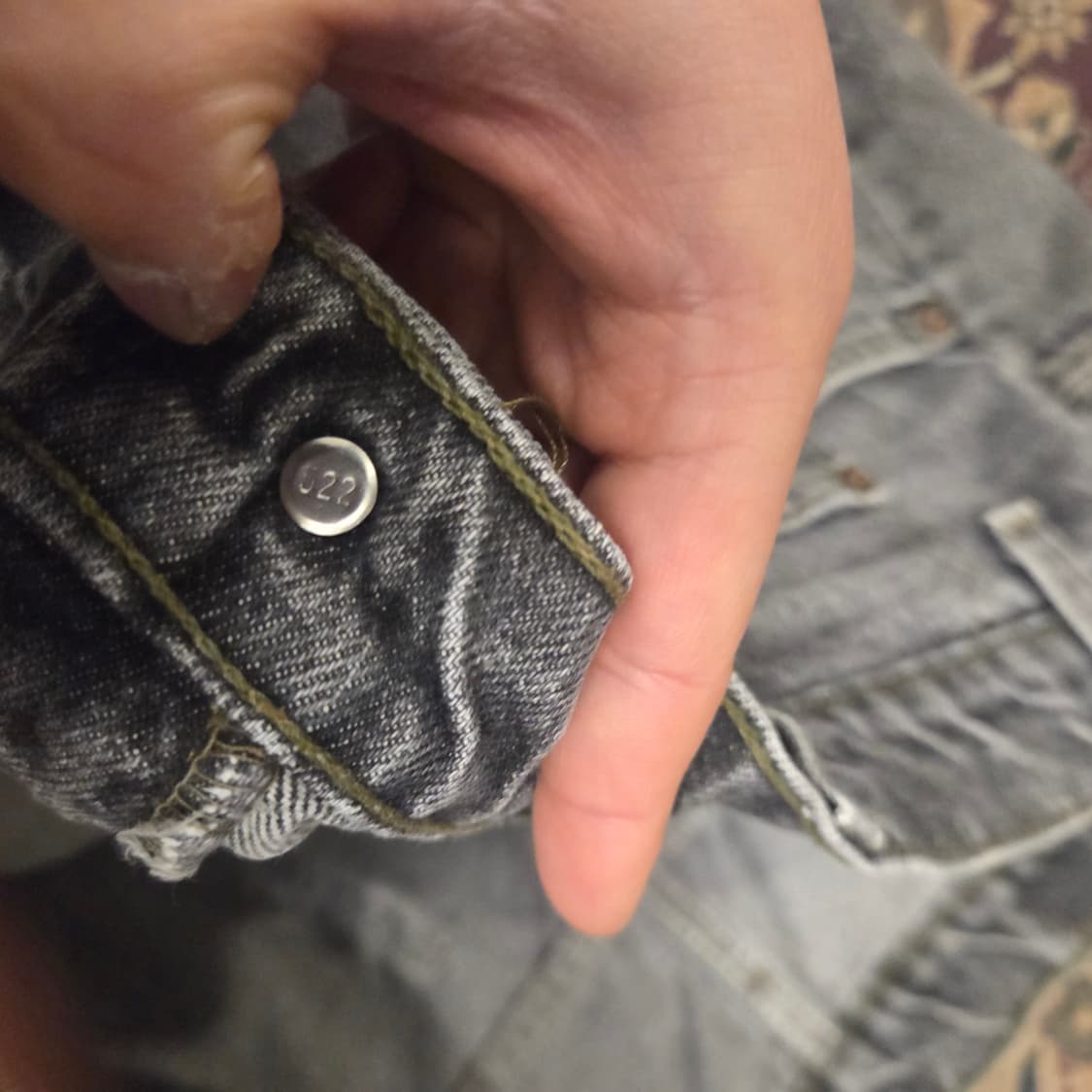 90s 리바이스 517 흑청 오렌지탭 40사이즈 상품이미지5