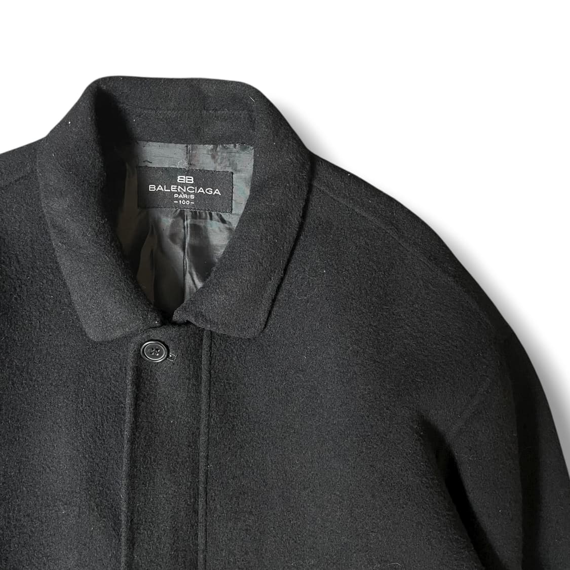 발렌시아가 캐시미어 블렌드 숏 코트100 상품이미지3