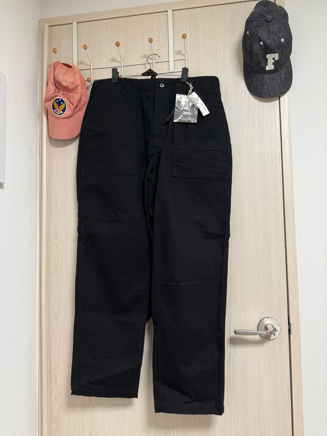 엔지니어드가먼츠 코튼 몰스킨 퍼티그 블랙 상품이미지2