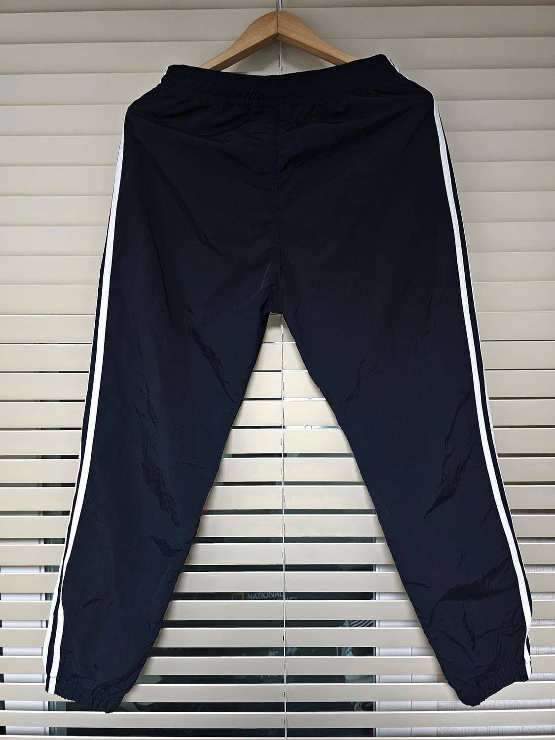 아디다스 3스트라이프 우븐 조거팬츠 L 상품이미지3