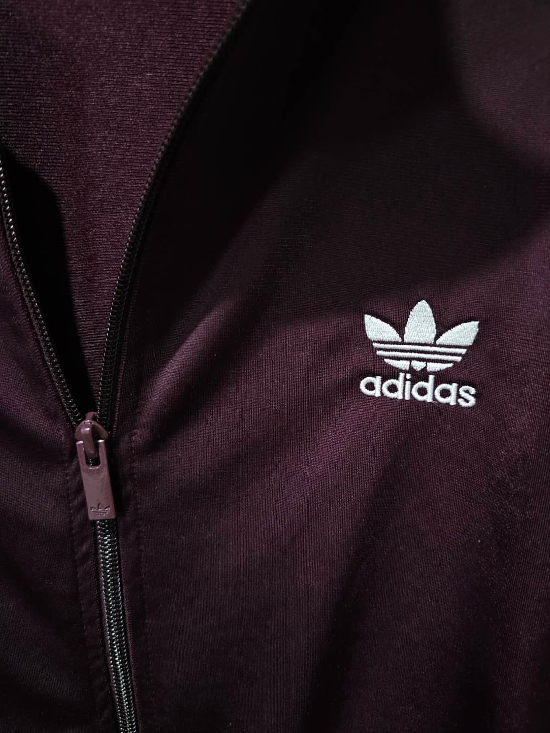 아디다스 버건디 마룬 트랙탑 져지집업 105~110 XL~XXL 상품이미지3