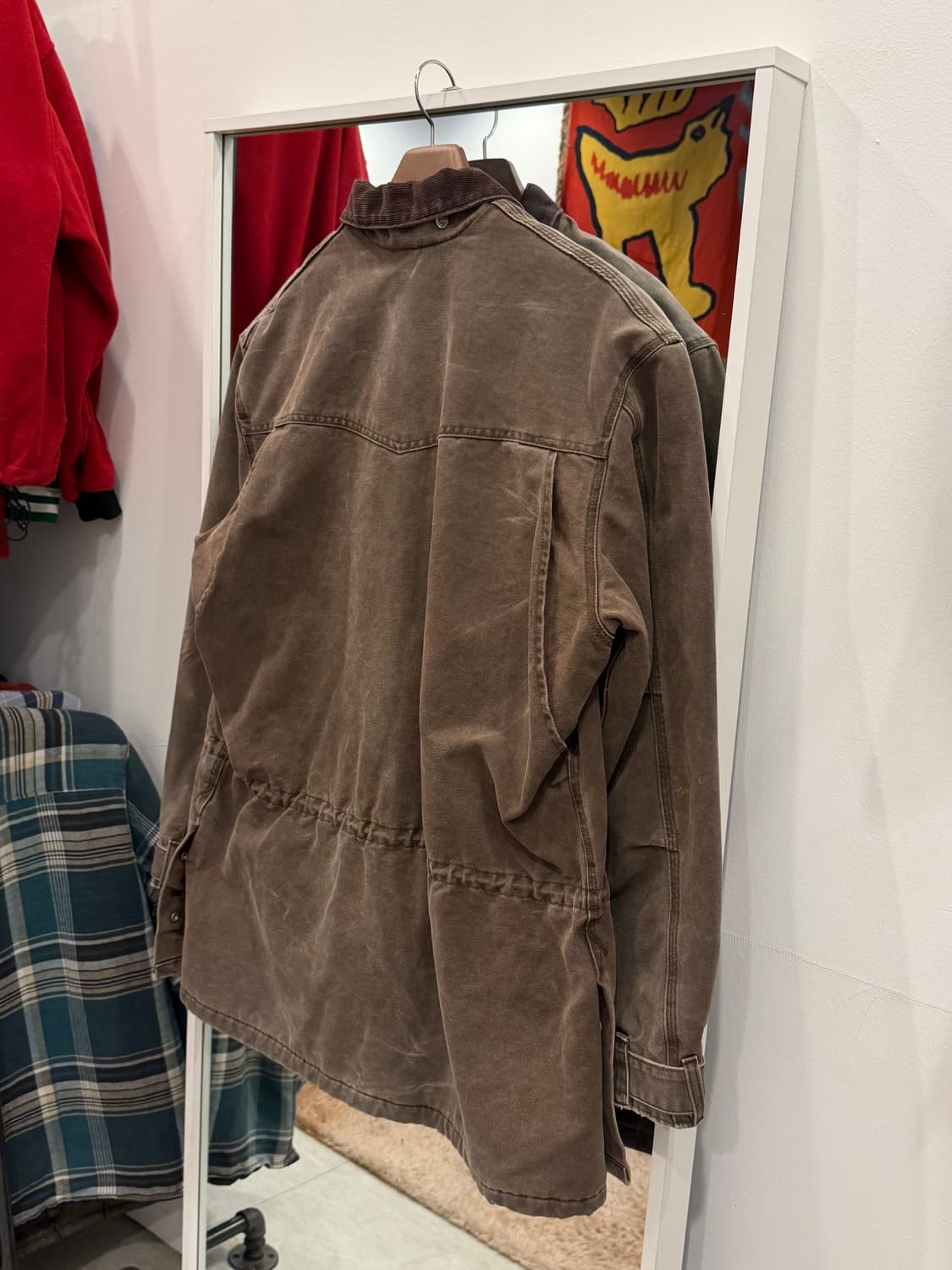 00s Carhartt 칼하트 덕 캔버스 랜치 코트 워크 자켓 상품이미지5