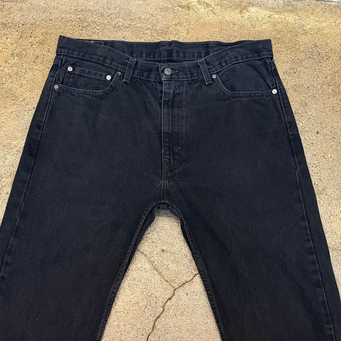 00s 미국 빈티지 리바이스 505 블랙진 청바지 상품이미지2