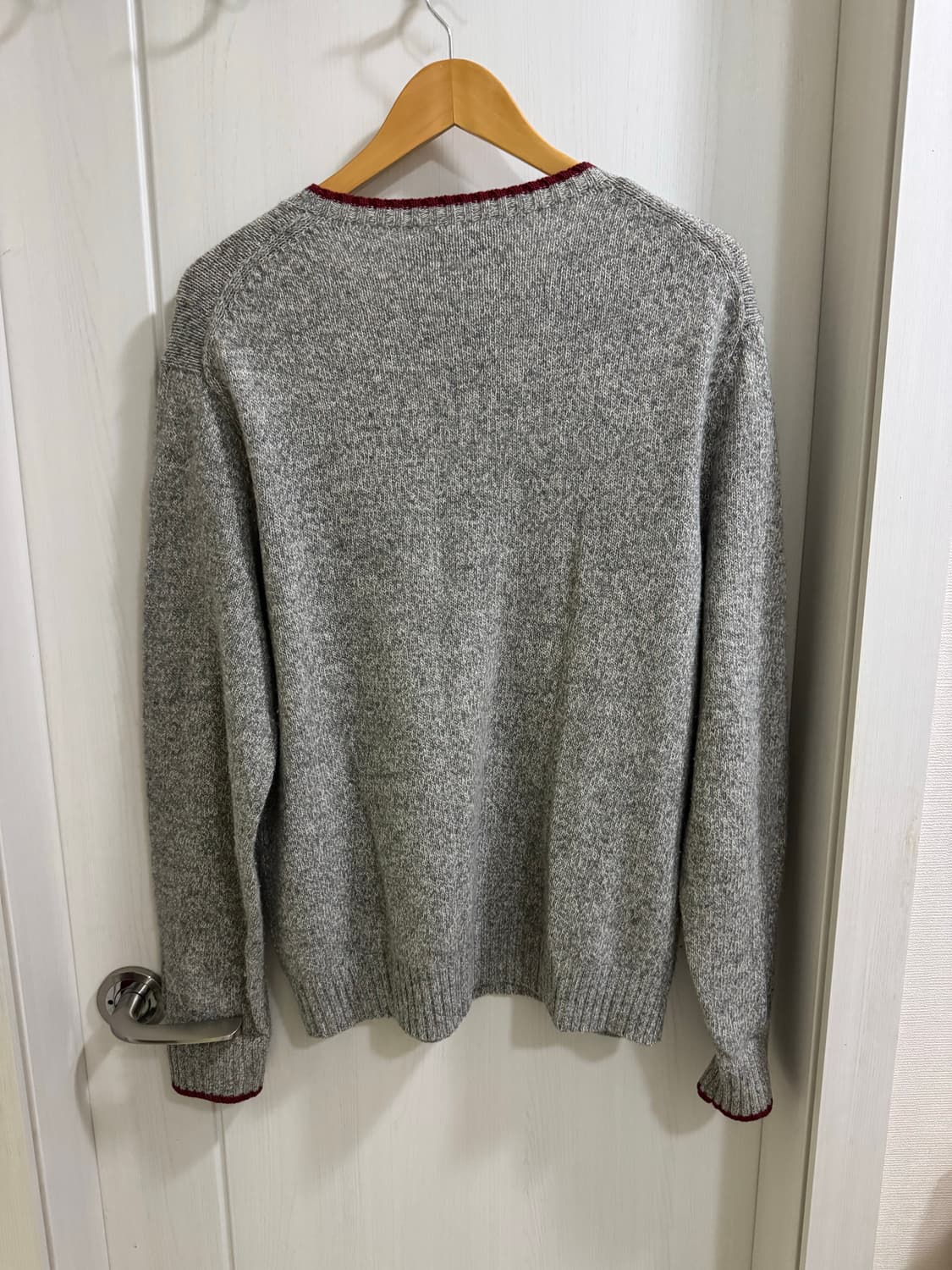 폴로 랄프로렌 성조기 니트 스웨터 그레이 상품이미지5