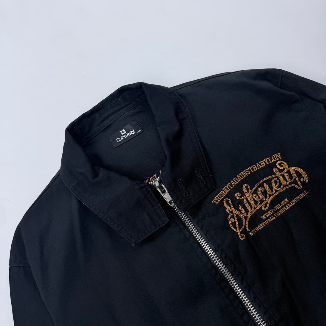 Subciety 워크자켓 블랙 M 사이즈 상품이미지2