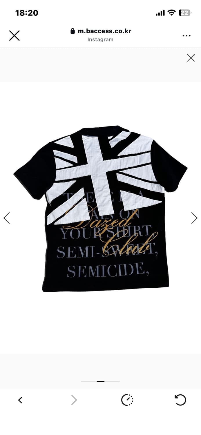 Union Jack Embroidery Polo T-Shirt  상품이미지3