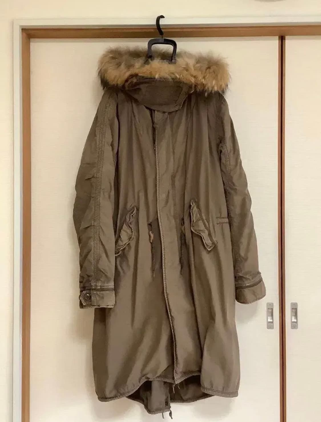 Goa 모즈 코트 레귤러 2-LA 탁한 브라운 상품이미지3