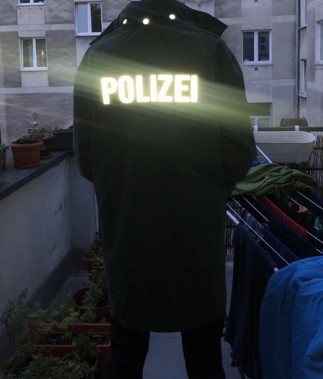 독일 Polizel 롱 자켓 상품이미지1