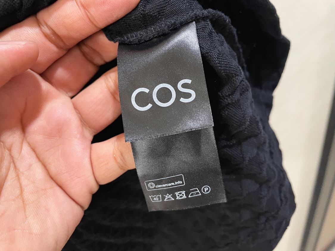 COS / 자카드 반팔 니트, 남성 반팔 / M(100-103) 상품이미지8