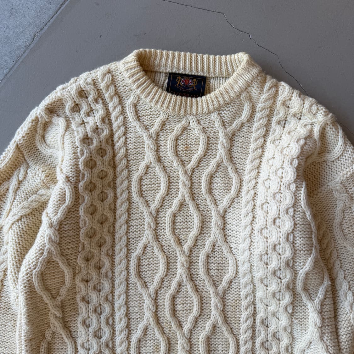 글로버올 케이블 니트 스웨터 상품이미지4