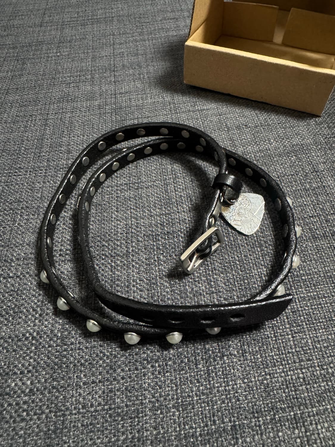 히스테릭글래머 가죽 피크 팔찌 상품이미지5