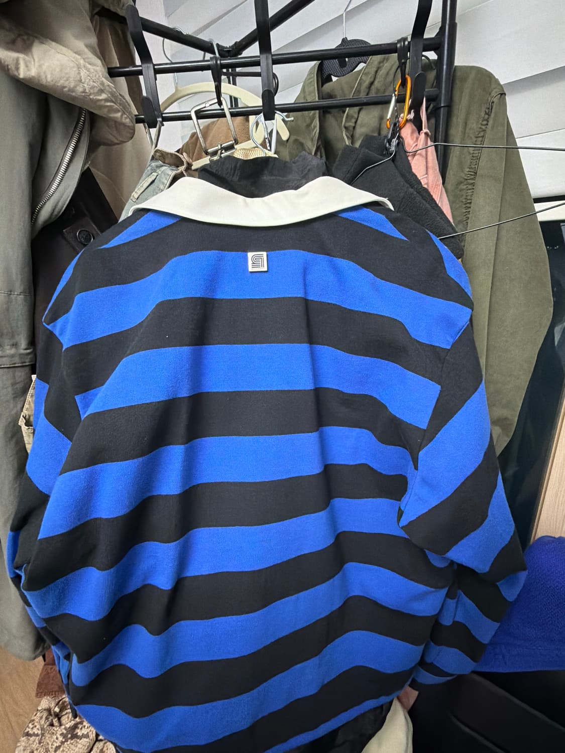 솔리드 옴므 나일론 럭비 셔츠 티 46 상품이미지2