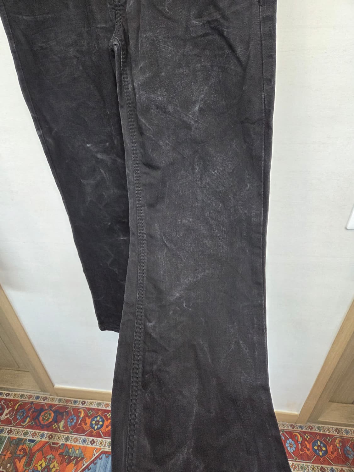 게스 프리미엄 빈티지 스터드 빈티지워싱 데님팬츠 33 상품이미지8